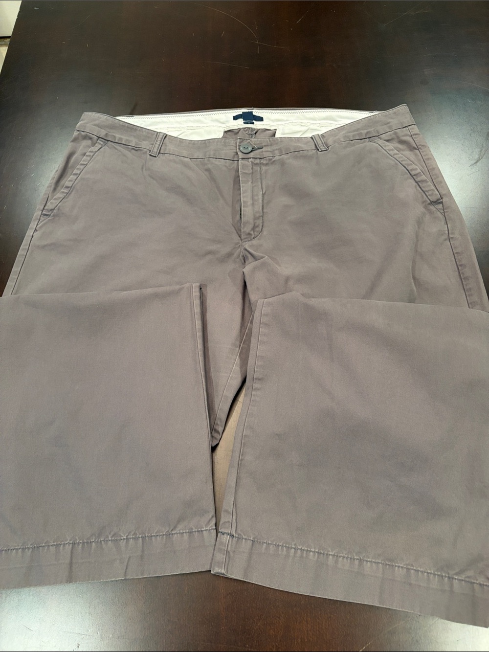 GAP Women's Taupe/Gray Chino Pants
